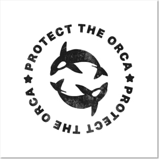 Protect the Orca Posters and Art